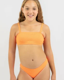 Outlet Girls' Claire Bandeau Bikini Set Kids Bikinis