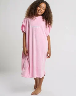Sale Girls' Classic Surf Hooded Towel Kids Towels