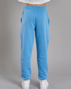 Bottoms*Nike Girls' Club Fleece Track Pants Blue Beyond/(white)
