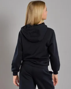Outerwear*Nike Girls' Club Hoodie Black/white