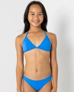 Outlet Girls' Coco Fixed Triangle Bikini Set Kids Bikinis