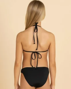 Bikinis*Topanga Girls' Coco Fixed Triangle Bikini Set Black