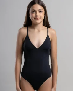 Surf|One Pieces*Topanga Girls' Coco One Piece Swimsuit Black