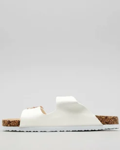 Slides & Sandals*Ava And Ever Girls' Cortina Slide Sandals White