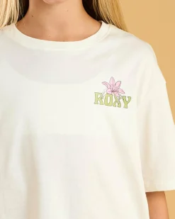 Clearance Girls' Daisy Loose Season T-Shirt Kids Tops