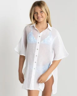 Outlet Girls' Denver Beach Cover Kids Beach Covers & Overswim