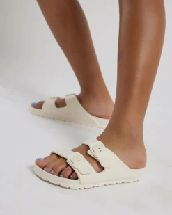 Slides & Sandals*Ava And Ever Girls' Denver Slide Sandals Alabaster