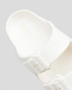 Slides & Sandals*Ava And Ever Girls' Denver Slide Sandals Alabaster