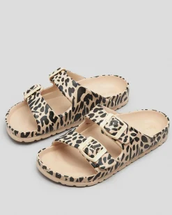 Discount Girls' Denver Slide Sandals Kids Slides & Sandals