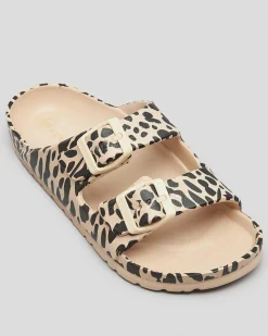 Discount Girls' Denver Slide Sandals Kids Slides & Sandals