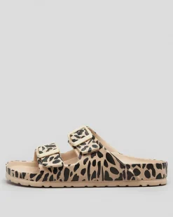 Discount Girls' Denver Slide Sandals Kids Slides & Sandals