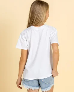 Tops*Rip Curl Girls' Dolphin Relaxed T-Shirt Whi Aust
