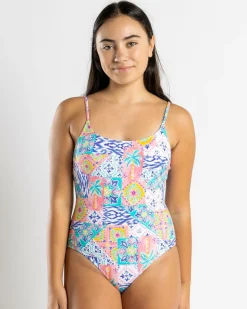 Outlet Girls' Drucilla One Piece Swimsuit Kids Surf|One Pieces
