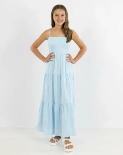 Outlet Girls' Dusk Hawaii Maxi Dress Kids Dresses