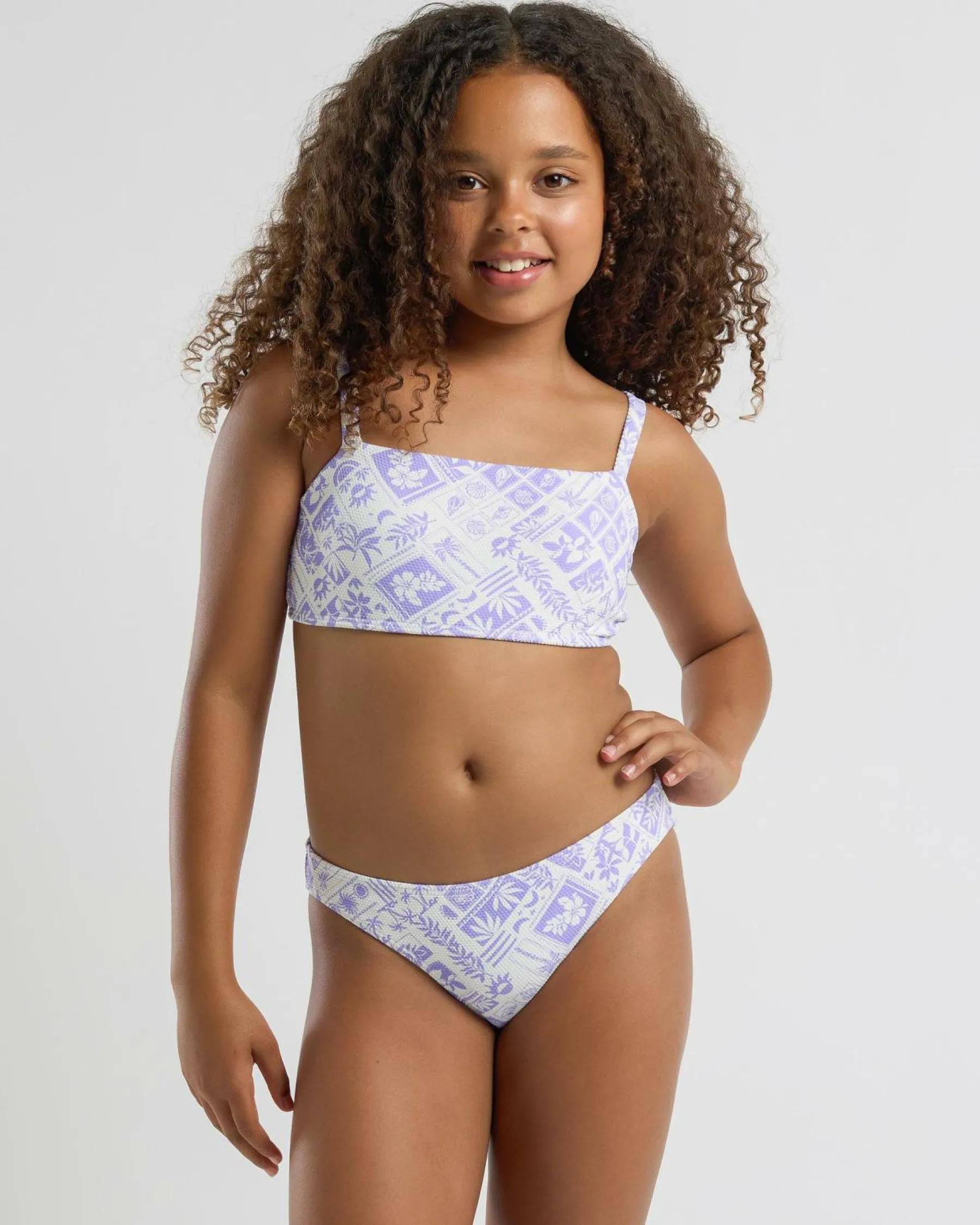 Girls' Echo Bandeau Bikini Set Kids Bikinis