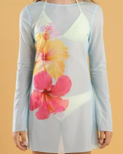 Hot Girls' Eden Mesh Cover Up Kids Beach Covers & Overswim