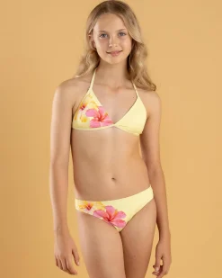 Best Girls' Eden Triangle Bikini Set Kids Bikinis