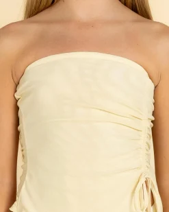 Tops*Ava And Ever Girls' Elena Tube Top Butter