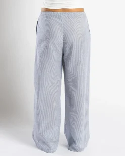 Bottoms*Mooloola Girls' Emilie Pants Navy Stripe