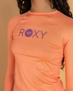 New Girls' Essential Long Sleeve Lycra Rash Vest Kids Rash Vests