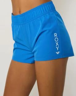 Board Shorts|Bottoms*Roxy Girls' Essentials Board Shorts Nebulas Blue