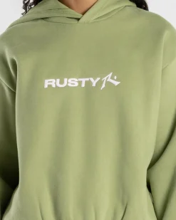Outerwear*Rusty Girls' Essentials Hoodie Shadow Army