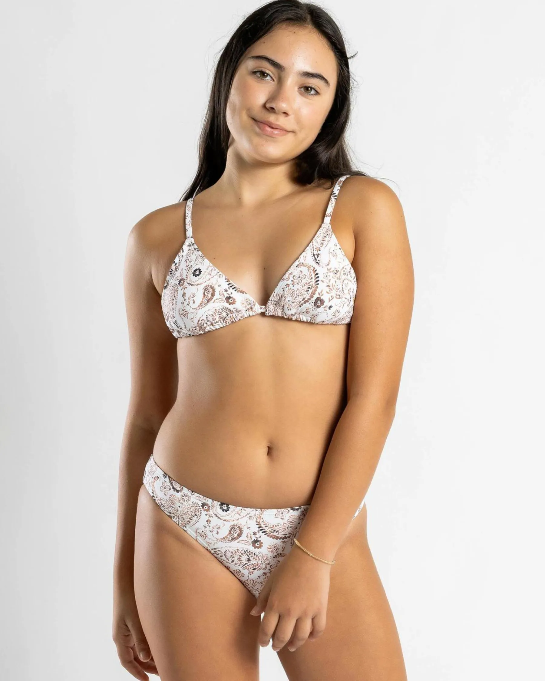 Outlet Girls' Faye Triangle Bikini Set Kids Bikinis