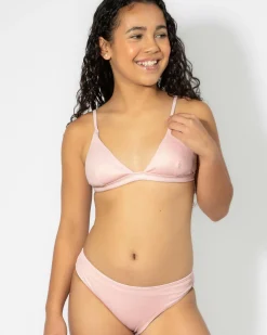 Bikinis*Topanga Girls' Fergie Triangle Bikini Set Pink