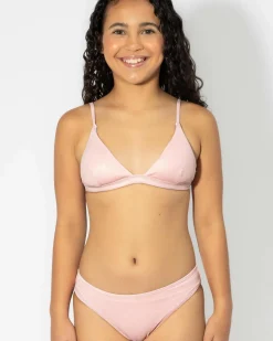 Bikinis*Topanga Girls' Fergie Triangle Bikini Set Pink