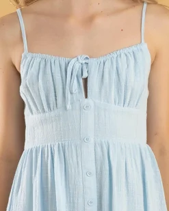 Dresses*Mooloola Girls' Finlay Dress Powder Blue