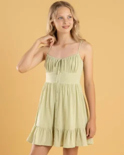 Dresses*Mooloola Girls' Finlay Dress Sage
