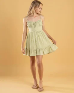 Dresses*Mooloola Girls' Finlay Dress Sage