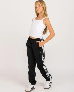 Bottoms*adidas Girls' Firebird Pants Black
