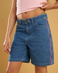 Online Girls' Flip Low Rise Wide Leg Jorts Kids Denim|Bottoms
