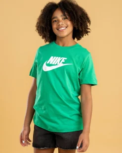 Tops*Nike Girls' Futura T-Shirt Stadium Green