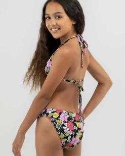 Bikinis*Topanga Girls' Getaway Triangle Bikini Set Multi