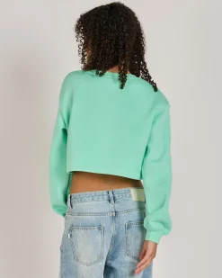 Outlet Girls' Glint Stack Front Sweatshirt Kids Outerwear
