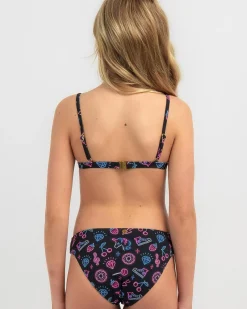 Sale Girls' Harajuku Triangle Bikini Set Kids Bikinis