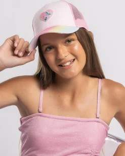 Headwear*Mooloola Girls' Heart Cap Pink