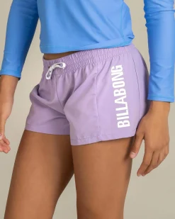 Best Girls' Heat Wave Board Shorts Kids Board Shorts|Bottoms