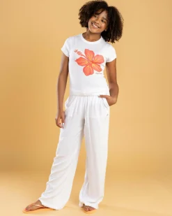 Girls' Hibiscus T-Shirt Kids Tops
