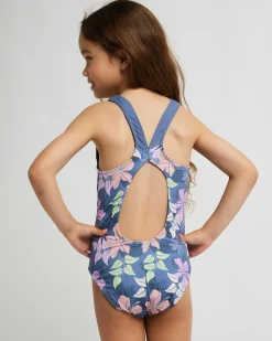 Discount Girls' Hidden Garden One Piece Swimsuit Kids One Pieces