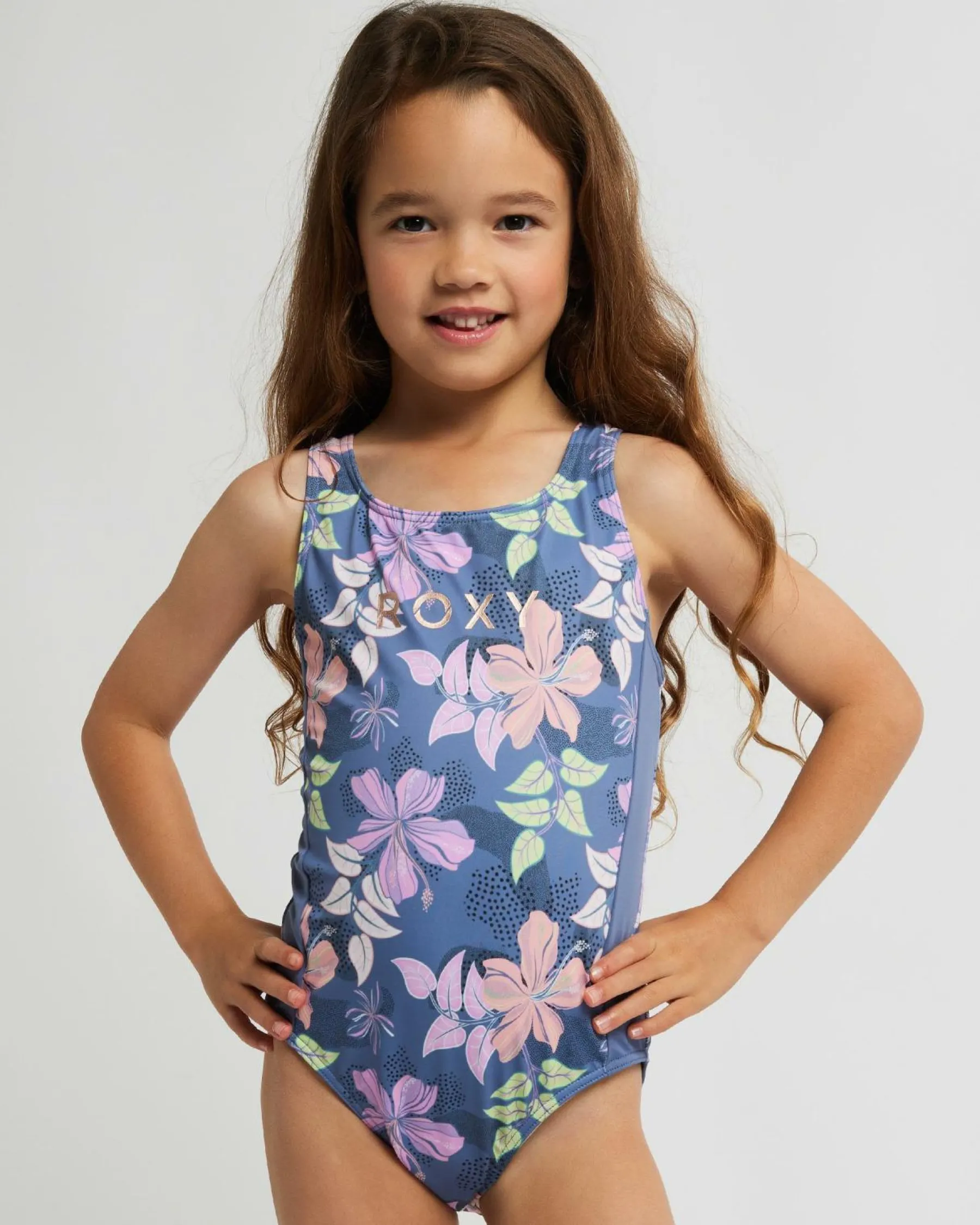 Discount Girls' Hidden Garden One Piece Swimsuit Kids One Pieces