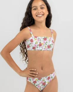 Bikinis*Topanga Girls' Holliday Bandeau Bikini Set Multi