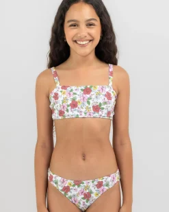 Bikinis*Topanga Girls' Holliday Bandeau Bikini Set Multi