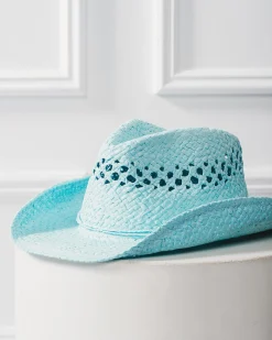 Headwear*Ava And Ever Girls' Holly Cowgirl Hat Powder Blue