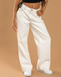 Hot Girls' Icon Straight Leg Jeans Kids Jeans|Denim