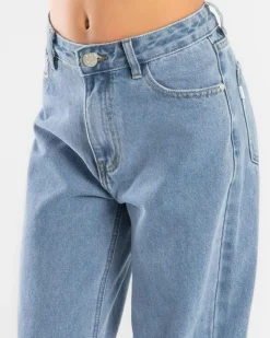 Jeans|Bottoms*DESU Girls' Icon Straight Leg Jeans Heritage Mid Blue