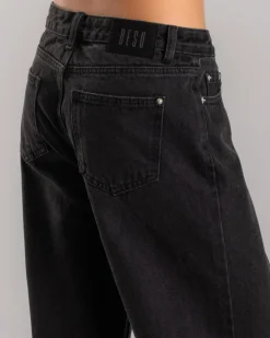 Jeans|Denim*DESU Girls' Icon Straight Leg Jeans Washed Black