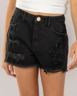 Online Girls' Imogen Shorts Kids Denim|Bottoms